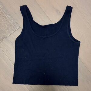 Brandy Melville Navy Blue Tank Top